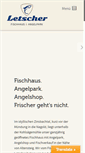 Mobile Screenshot of fischhaus-letscher.de